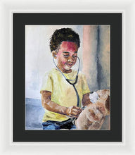 Load image into Gallery viewer, Teddys Checkup - Framed Print
