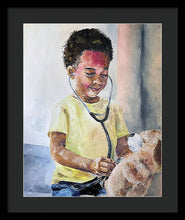 Load image into Gallery viewer, Teddys Checkup - Framed Print