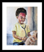 Load image into Gallery viewer, Teddys Checkup - Framed Print