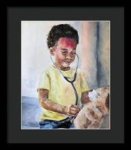 Load image into Gallery viewer, Teddys Checkup - Framed Print