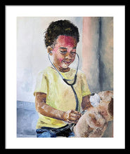 Load image into Gallery viewer, Teddys Checkup - Framed Print