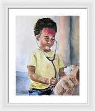 Load image into Gallery viewer, Teddys Checkup - Framed Print