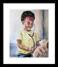 Load image into Gallery viewer, Teddys Checkup - Framed Print