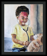 Load image into Gallery viewer, Teddys Checkup - Framed Print