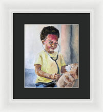 Load image into Gallery viewer, Teddys Checkup - Framed Print