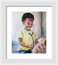 Load image into Gallery viewer, Teddys Checkup - Framed Print