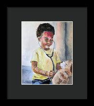 Load image into Gallery viewer, Teddys Checkup - Framed Print