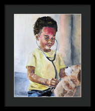Load image into Gallery viewer, Teddys Checkup - Framed Print