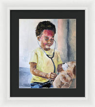 Load image into Gallery viewer, Teddys Checkup - Framed Print