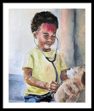 Load image into Gallery viewer, Teddys Checkup - Framed Print
