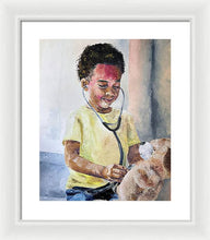Load image into Gallery viewer, Teddys Checkup - Framed Print