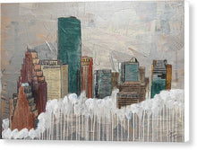 Load image into Gallery viewer, Timelines of Houston - Canvas Print