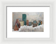 Load image into Gallery viewer, Timelines of Houston - Framed Print