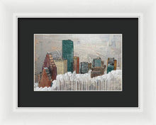 Load image into Gallery viewer, Timelines of Houston - Framed Print