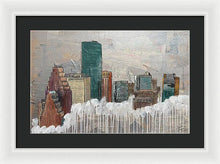 Load image into Gallery viewer, Timelines of Houston - Framed Print