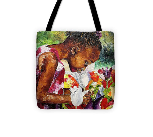 Tiptoe through the Tulips - Tote Bag