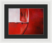 Load image into Gallery viewer, A Glass of Wine - Framed Print