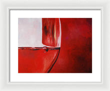 Load image into Gallery viewer, A Glass of Wine - Framed Print