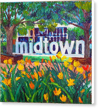 Load image into Gallery viewer, Midtown In Bloom - Canvas Print