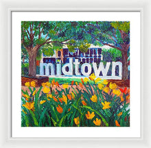 Load image into Gallery viewer, Midtown In Bloom - Framed Print