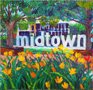 Midtown In Bloom - Art Print