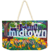 Load image into Gallery viewer, Midtown In Bloom - Weekender Tote Bag