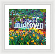 Load image into Gallery viewer, Midtown In Bloom - Framed Print