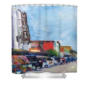 19th St Houston Heights TX - Shower Curtain