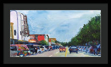 Load image into Gallery viewer, 19th St Houston Heights TX - Framed Print