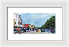 Load image into Gallery viewer, 19th St Houston Heights TX - Framed Print