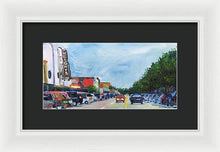 Load image into Gallery viewer, 19th St Houston Heights TX - Framed Print