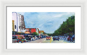 19th St Houston Heights TX - Framed Print