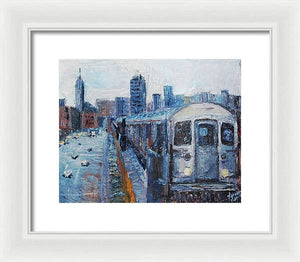 2 Train - Framed Print