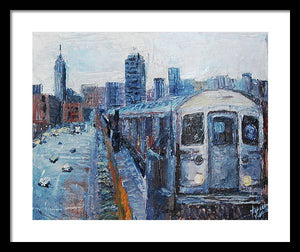 2 Train - Framed Print