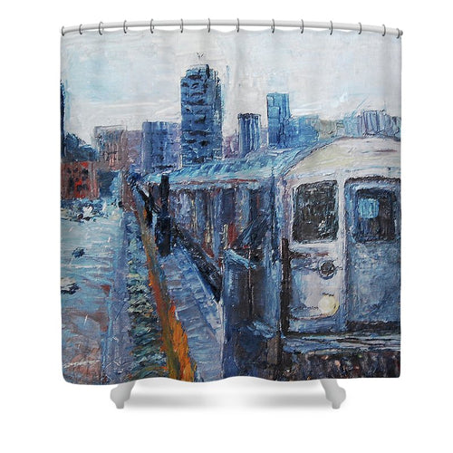 2 Train - Shower Curtain