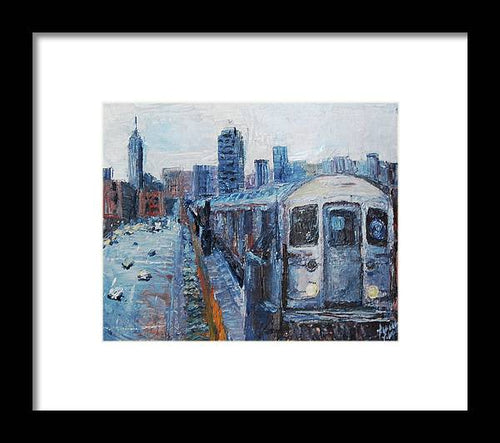 2 Train - Framed Print