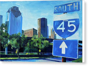 45 S Allen Parkway - Canvas Print
