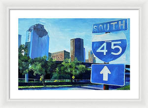 45 S Allen Parkway - Framed Print