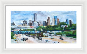 45 South, Houston, Texas - Framed Print