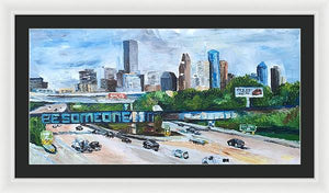 45 South, Houston, Texas - Framed Print