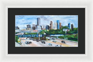 45 South, Houston, Texas - Framed Print