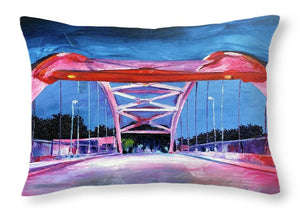 59 Lighted Bridges - Throw Pillow