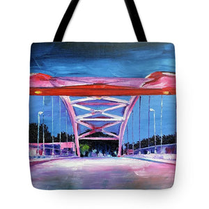 59 Lighted Bridges - Tote Bag
