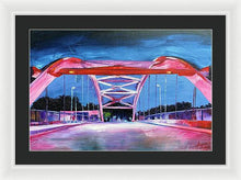 Load image into Gallery viewer, 59 Lighted Bridges - Framed Print