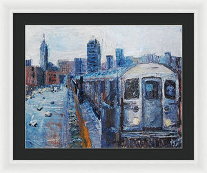 7 Train - Framed Print