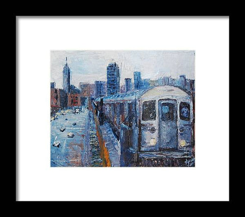 7 Train - Framed Print