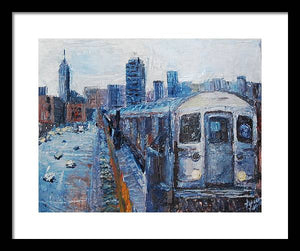 7 Train - Framed Print