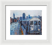 Load image into Gallery viewer, 7 Train - Framed Print