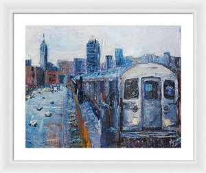 7 Train - Framed Print