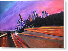 Load image into Gallery viewer, A French View of Houston - Canvas Print